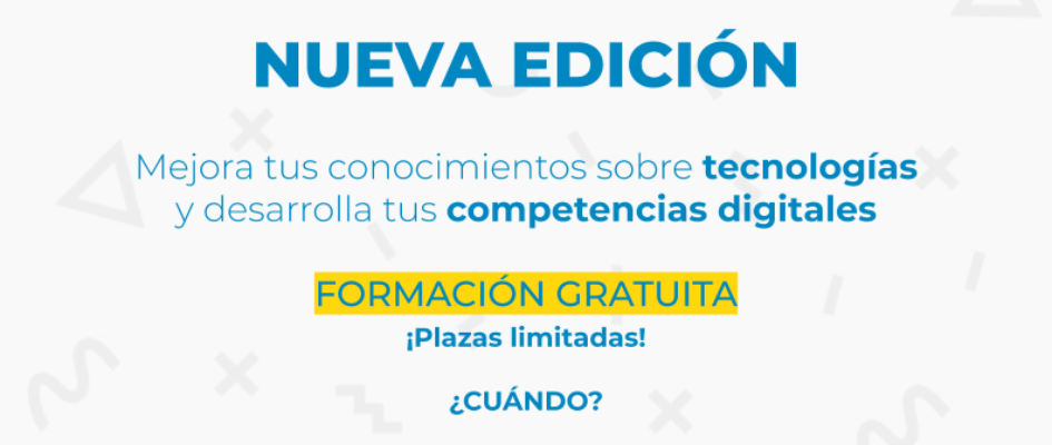 Cartel teleformación 9 febrero 2021