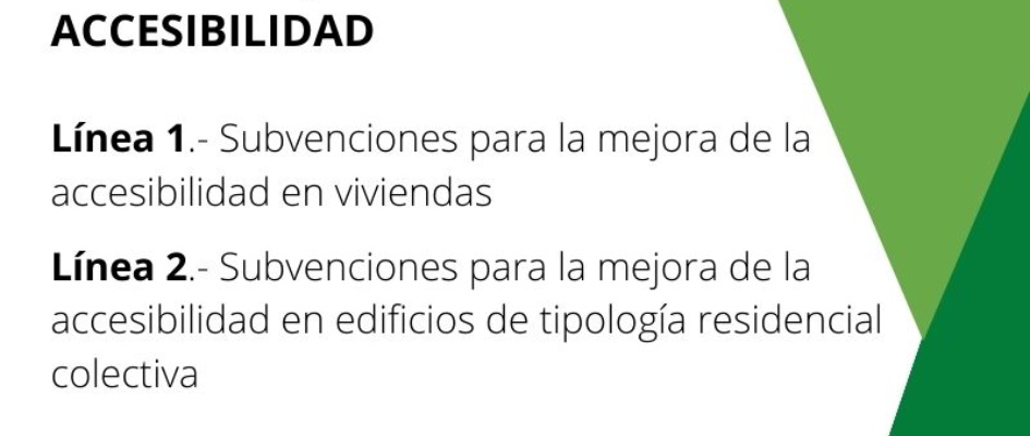 PROGRAMA DE SUBVENCIONES PARA LA MEJORA DE LA ACCESIBILIDAD