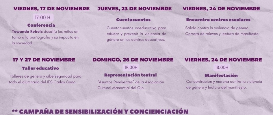 Post para Instagram Recordatorio 25 de noviembre símbolos feministas lilas (1)